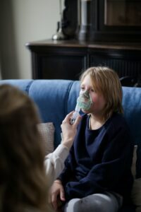 Asthma nebulizer inhaler